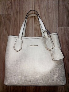 COLE HAAN　トートバッグ　ゴールド