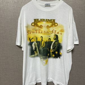 80s 90s USA製 ビンテージ ヴィンテージ Tシャツ tee アメリカ製 古着 オールド Alabama フォト バンド 音楽 ロック 映画 レア サイン入り