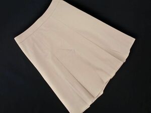 NATURAL BEAUTY ナチュラルビューティー Aライン 台形 スカート size40/ベージュ ■◇ ☆ edb6 レディース