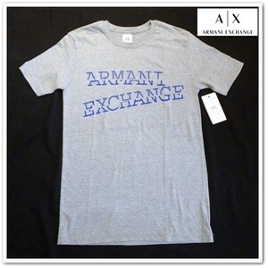 アルマーニエクスチェンジ　レディース　半袖　Tシャツ　シンプルロゴ　ARMANI EXCHANGE　AX　インポート　トップス　アメリカ　グレー　XS