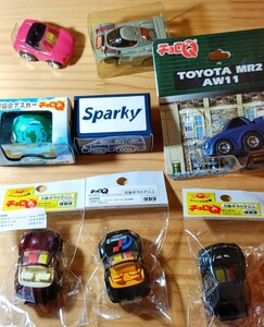 1点除き未使用品です　GRAN TURISMO３ S2000 + ユーノスロードスター赤茶とピンク＋ランエボ＋MR-2＋アスカ＋Sparky＋大連ランチアCL2-85 