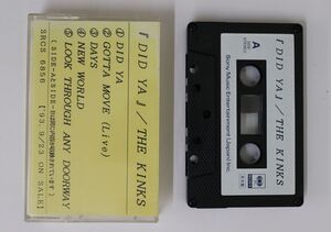 Cassette Kinks Did Ya NONE SONY プロモ /00110