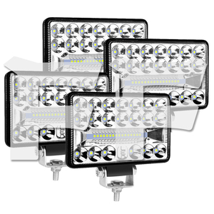 LED 作業灯 ワークライト 5インチ 108W ホワイト 6500K 新品 投光器 前照明灯 建設機械 トラック SUV 5C-108W 12V/24V 4個