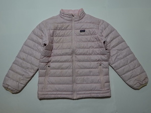 ■0513■パタゴニア patagonia ダウンジャケット KIDS L(12) 149cm 国内正規品●