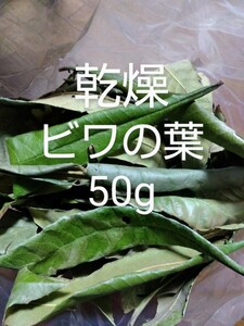 びわの葉 乾燥 簡易包装込み約50g　農薬不使用