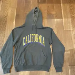 ラッセル カレッジロゴパーカー グレー　 CALIFORNIA