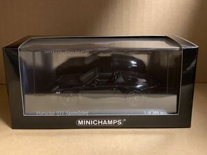 ミニチャンプス 1/43 ポルシェ 911 スピードスター ブラック 991 PMA 1/43 Porsche 911 Speedster 991.2 Black