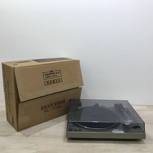 現状品 Technics テクニクス SL-1700 レコードプレーヤー audio-technica AT14Ea カートリッジ[C5398]