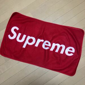 Supreme シュプリーム ブランケット 膝掛け ひざ掛け フリース 付録品 ボックスロゴ