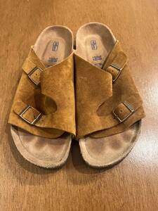 ビルケンシュトック BIRKENSTOCK チューリッヒ サンダル スエード ブラウン ベージュ シューズ トープ ボストンZURICH 