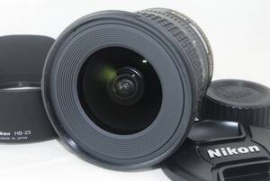 ★良品★NIKON ニコン AF-S NIKKOR DX 10-24mm F3.5-4.5G ED フード付き♪