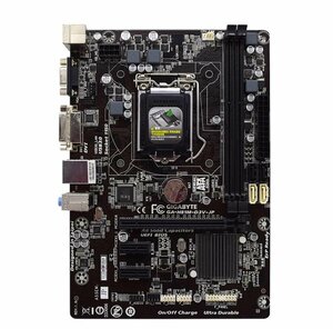 未使用に近い GIGABYTE GA-H81M-D3V-JP マザーボード Intel H81 LGA 1150 MicroATX メモリ最大16G対応 保証あり　