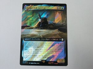 MTG 美品 【サイボーグ犬、レックス（拡張アートサージFOIL）】 （レア） Fallout PIP 日 1枚迄