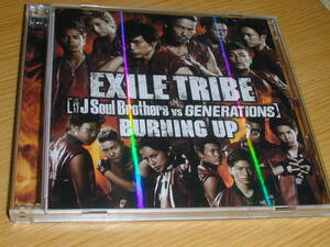 EXILE TRIBE のシングル「BURNING UP」「Waking Me UP」「Go On」DVD付き