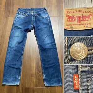 ☆Levi’s リーバイス 901☆メンズ☆デニム☆ジーンズ☆W32×L31☆ストレート