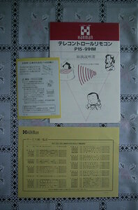 ハーマン～テレコントロールリモコン～取扱説明書～株式会社ハーマン