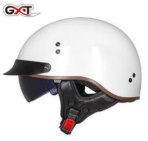 新入荷 通勤最適 GXT 半キャップ ヘルメッ バイク ジェットヘルメットL