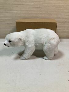 ●POLAR BEAR シロクマ　ぬいぐるみ 人形 キャラクター 動物 しろくま