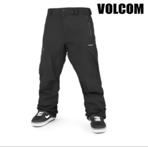 【23-24】VOLCOM L GORE-TEX PNT BLACK ボルコム スノーボードウェア パンツ　メンズ Sサイズ