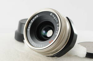 ★新品級★ CONTAX Carl zeiss Biogon 28mm f2.8 かびがない透き通る光学系の完動品♪#144