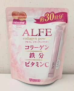 【30日分】ALFE コラーゲンパウダー ピーチ味 栄養機能食品 コラーゲン 大正製薬