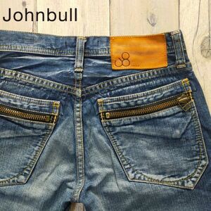 ☆Johnbull ジョンブル☆USED加工 ストレート デニム Size（M) S1339