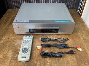 SONY DV＆VHS ダブルビデオデッキ WV-DR5 リモコン付き ソニー デジタル ビデオデッキ ミニDV