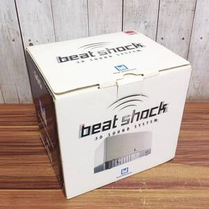 【RH-0511】未使用 保管品 beat shock 3D SOUND SYSTEM ワンボックス型5.1ch対応 スピーカーシステム