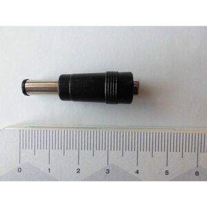 DCコネクター プラグジャック変換アダプター 内外径 2.1/5.5mm - 6.5/4.4 mm