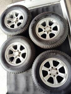 トヨタ　ランクル　プラド　150系　ブリザックDM-V3 265/65R17　キラーフィールド　17×7.5JOFF23 139.7 6H 4本セット