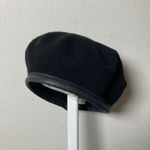 NEW YORK HAT ニューヨークハット ウールベレー帽 ブラック レディース 帽子
