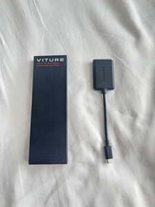 【超美品】VITURE(ヴィチュアー)One USB-C to XRグラス 充電アダプター ONECTOGADPBLK/充電しながらプレイ・視聴