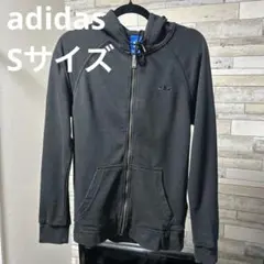 adidas  アディダス 刺繍ロゴパーカー Sサイズ