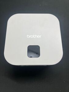 ★動作品★brother ラベルプリンター　P-TOUCH CUBE PT-P300BT ホワイト