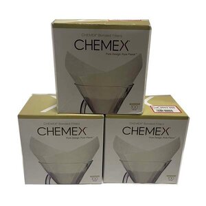 Chemex/ケメックス　コーヒーメーカーフィルターペーパー 3箱セット 6カップ用 FS-100