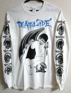 Death Side Long Sleeve 長袖 Tシャツ ロンT Bet On The Possibility Art work by Alexander Heir Forward/Gauze/Gism/Discharge/Crass