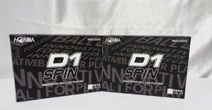 新品未使用■ホンマ HONMA D1 SPIN ボール ホワイト■2ダース