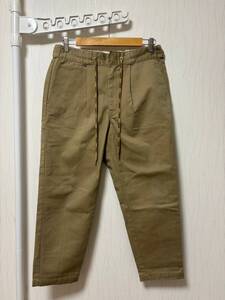 美品☆[SILAS×DICKIES]20AW TAPERED PANTS イージーテーパード ワークパンツ M ベージュ 110203031001 サイラス ディッキーズ