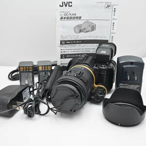 極上品★JVC ハイビジョン メモリームービー GC-P100量販店モデル GC-YJ40