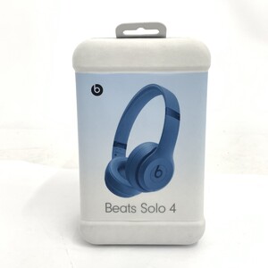 未開封品◆Beats ビーツ Solo4 ワイヤレスヘッドフォン◆ 2024年 A3140 スレートブルー オーディオ機器 Apple