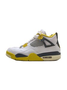 NIKE◆AIR JORDAN 4_エアジョーダン 4/28cm/WHT