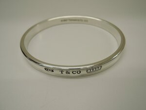 ティファニー Tiffany&Co slv925 1837 バングル ブレスレット シルバー ランクAB BRJ・ジュエリー