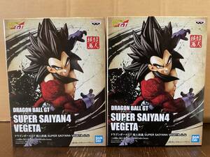 DRAGON BALL GT SUPER SAIYAN4 VEGETA/ドラゴンボールGT 超人技画 超サイヤ人4 ベジータ 2個セット フィギュア プライズ 新品 未開封-３