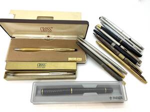 (SM2962) CROSS PARKER クロス パーカー その他 ペンまとめ 10KTGF GOLD FILLED ケース付き