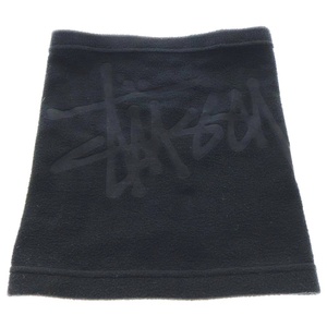 STUSSY ステューシー 23AW POLAR FLEECE NECK WARMER ポーラー フリースネックウォーマー ブラック 1321188