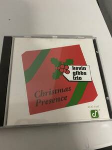 特選中古JAZZ CD♪1989年クリスマスソング　ピアノトリオ良盤♪Christmas Presence/Kevin Gibbs Trio♪