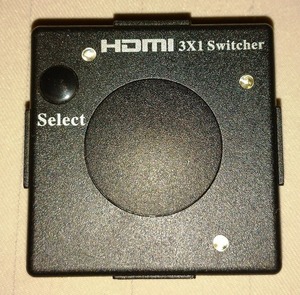 HDMI切替器　HDMI 3×1 Switcher 自動・手動 (中古・動作品)