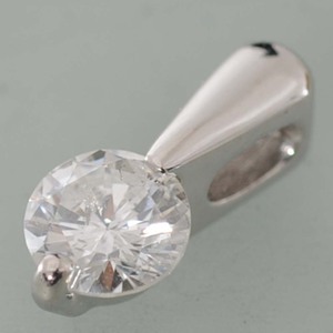 【F03】　Pt900　プラチナ900　ダイヤモンド 0.468ct　ペンダントトップ　中古品仕上げ済み