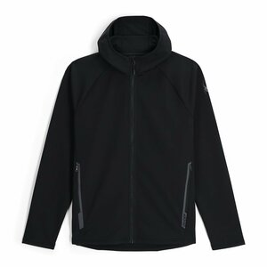 25SPYDER　Gridweb ShellFleece Hoodie　COLOR:BLK2　SIZE：US-S/ほぼJP-M相当　定価￥31800