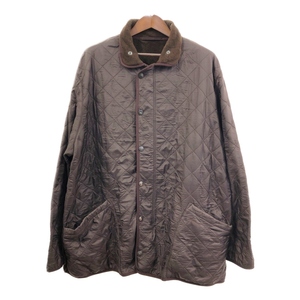 Barbour バブアー Polar Quilts ポーラーキルト キルティングジャケット ブラウン (メンズ XL相当) 中古 古着 Q9033